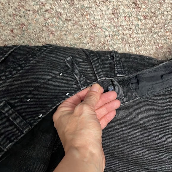 Vintage 90s guess high rise wide leg jean - Picture 4 of 8